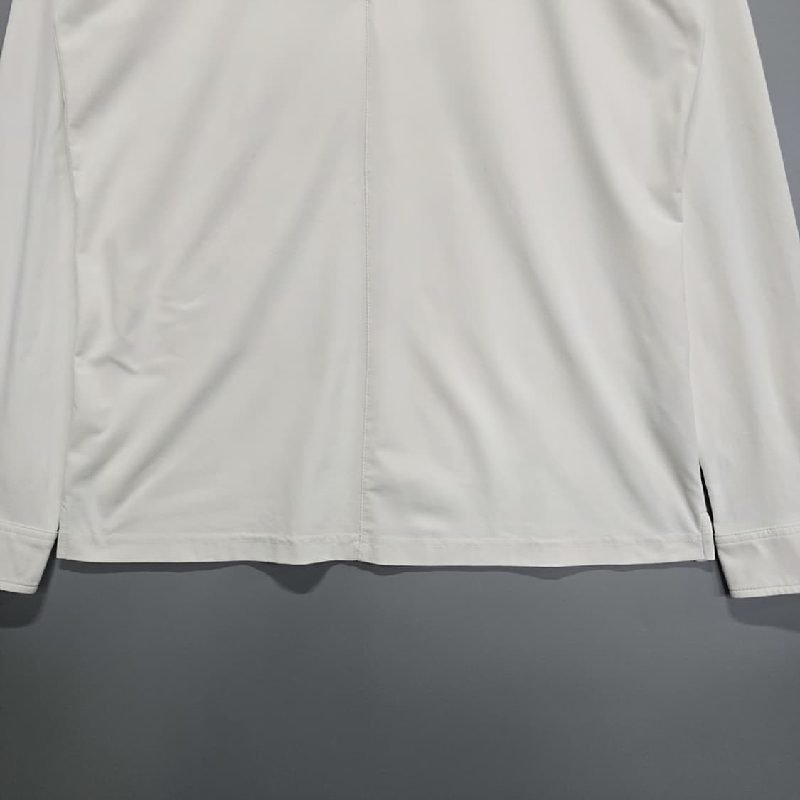 왁(WAAC) 골프 로고 긴팔 카라 티셔츠 화이트 2 상품이미지3