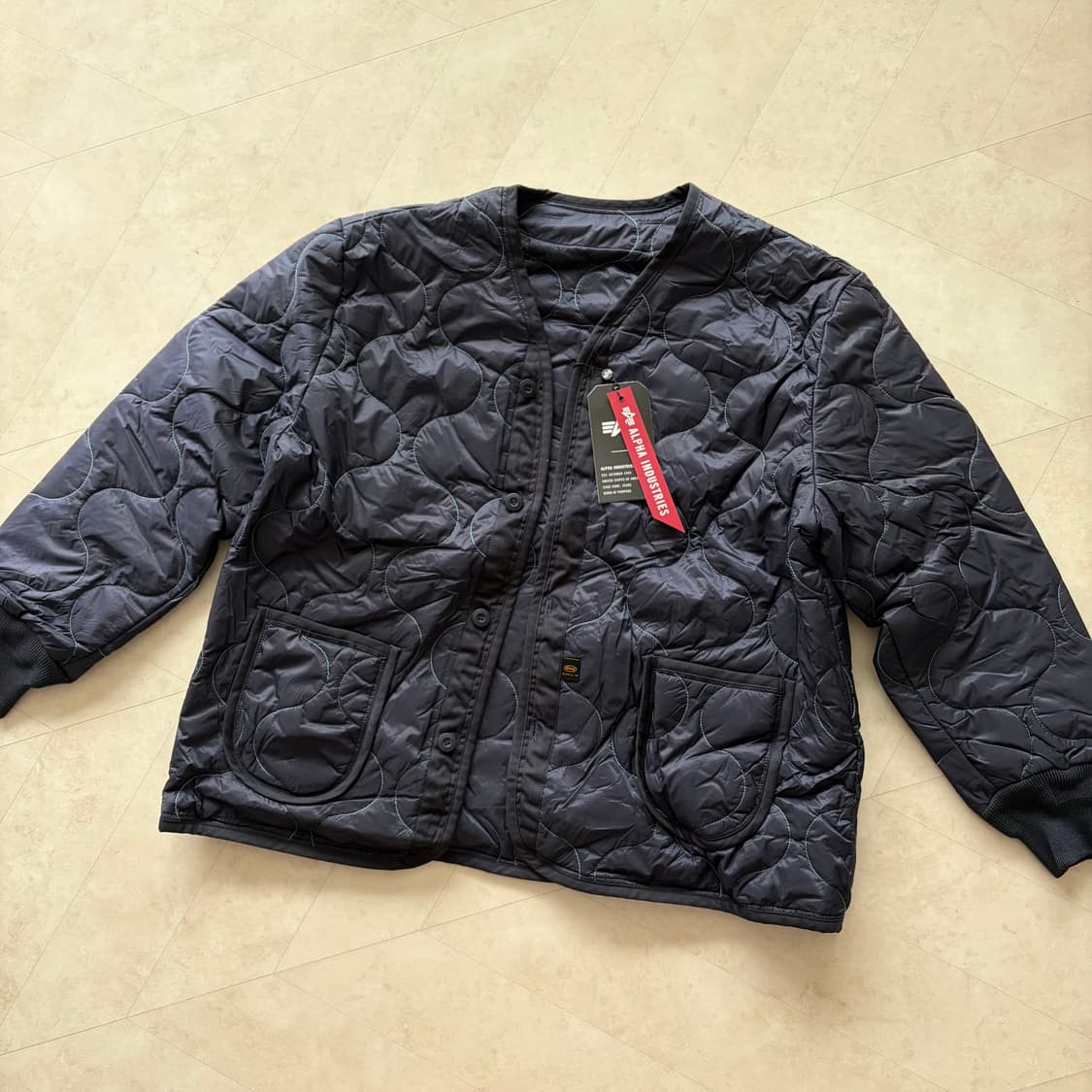 [새상품]알파인더스트리 x MMLG 라이너 자켓 레플리카블루 상품이미지2