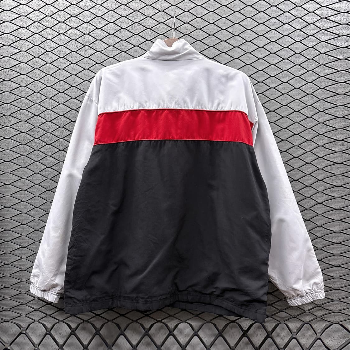 나이키 레이싱 모티브 트랙자켓 컬러블럭 스티치 디테일 그레이 상품이미지3