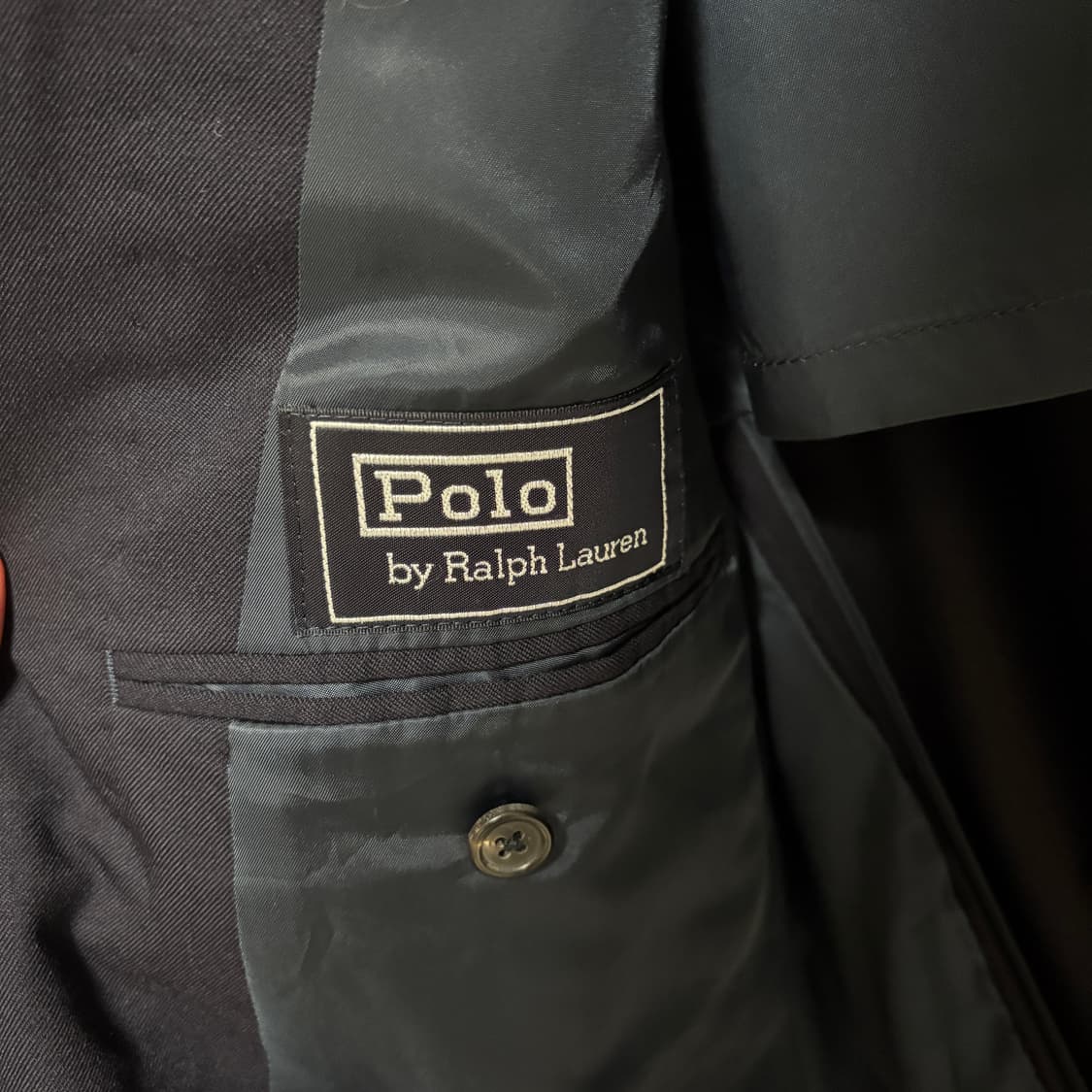 폴로 랄프로렌 투버튼 금장 블레이저 / 네이비, XL 상품이미지9