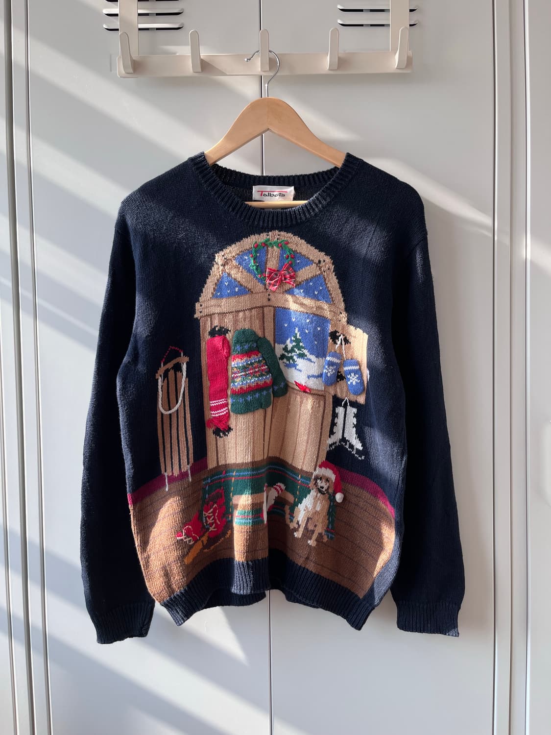 Talbots 크리스마스 풍경 니트 스웨터 상품이미지2