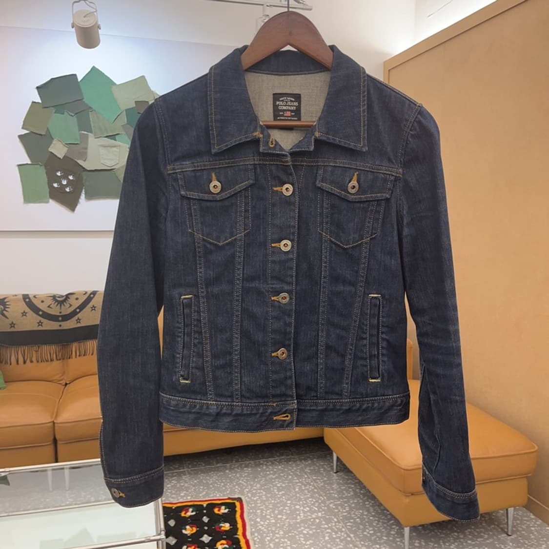 폴로 진스 컴퍼니 빈티지 트러커 데님자켓 S C08264 상품이미지3
