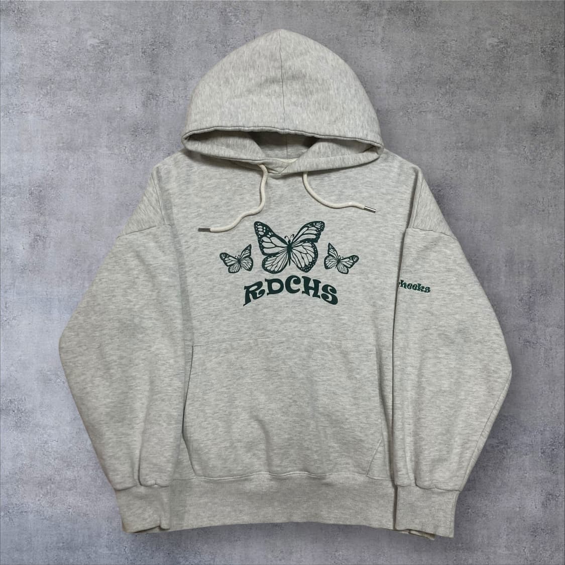 러디칙스 버터플라이 빅로고 후드티 상품이미지1
