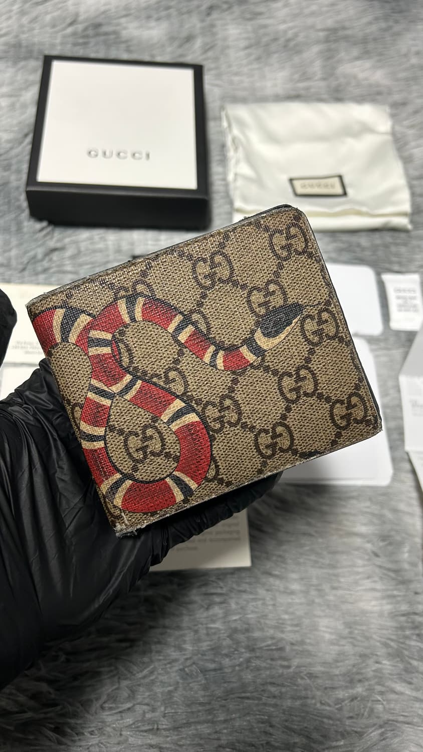 구찌 킹스네이크 반지갑  상품이미지1