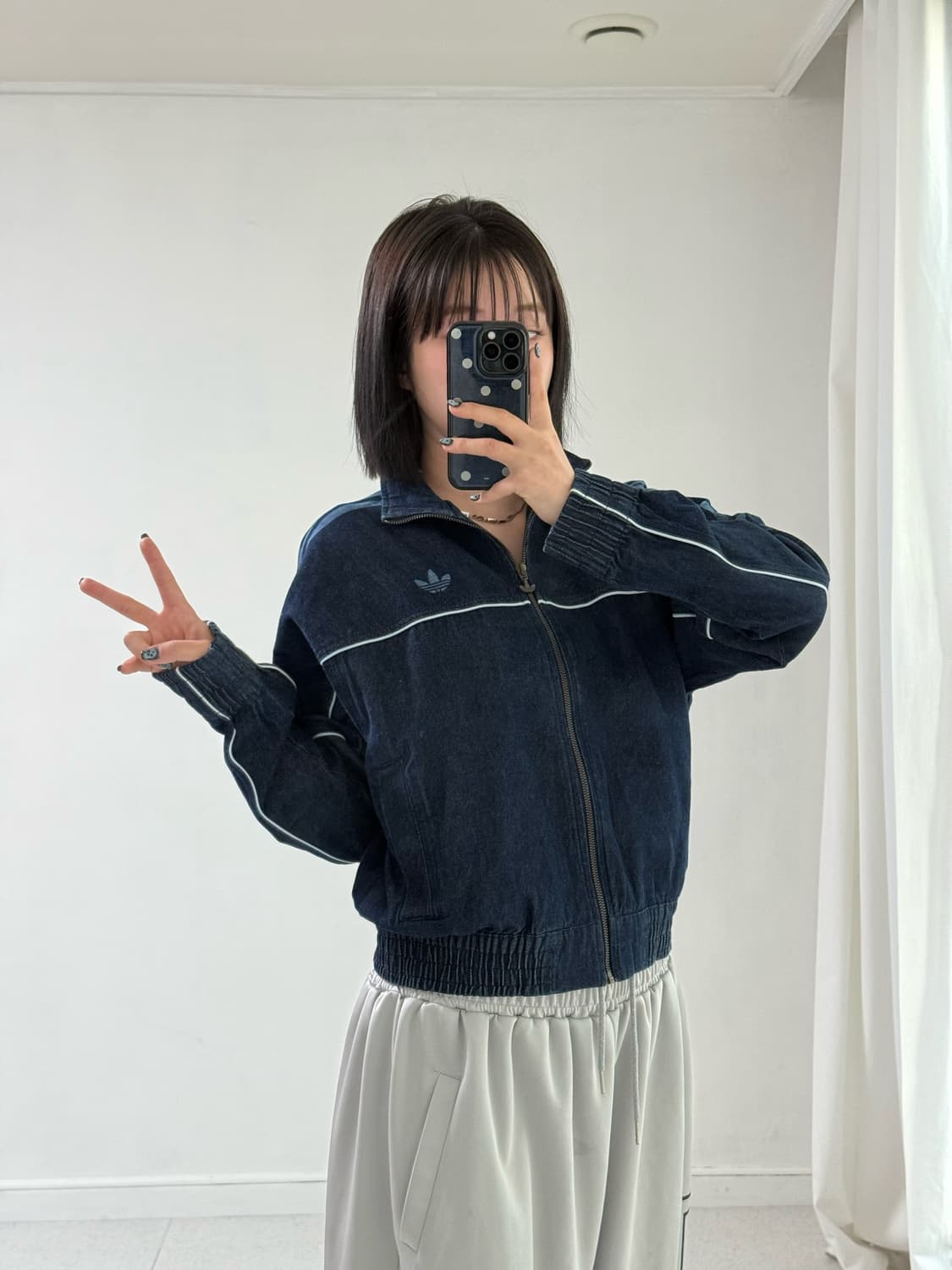 아디다스 데님 자켓 상품이미지4