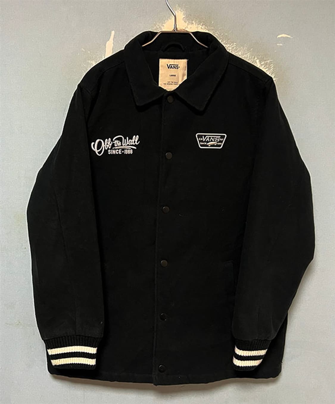 VANS 반스 오프더월 남자 모직 누빔 코치자켓 겨울 L 100  상품이미지1