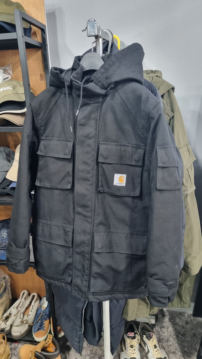 칼하트 코듀라 모터사이클 후드자켓 95적당(가슴단면52)표기s 상품이미지1