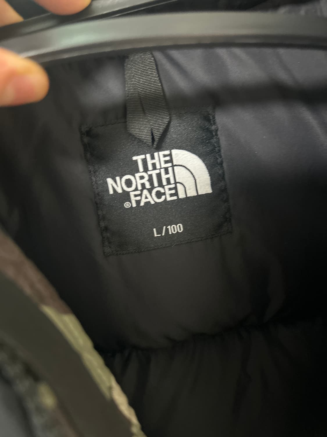 노스페이스 카모 눕시 패딩 상품이미지3