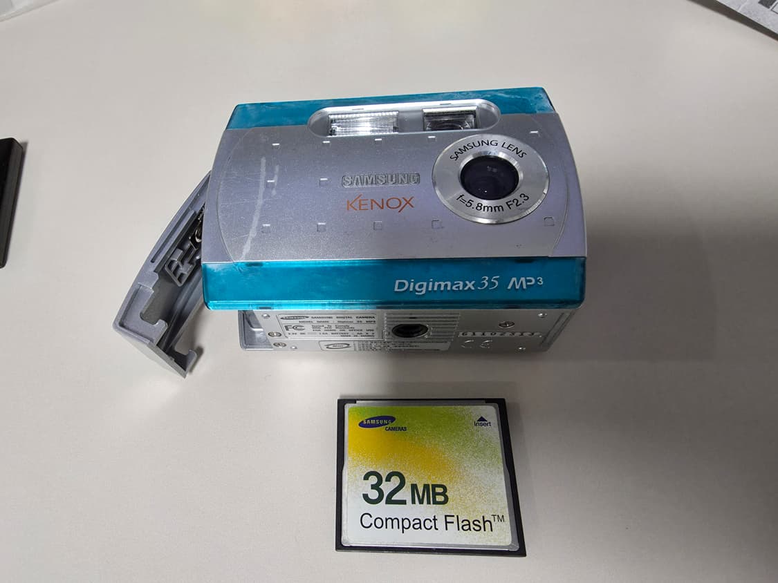 삼성 디지맥스 35 mp3 (하자) 레트로 디지털카메라  상품이미지8