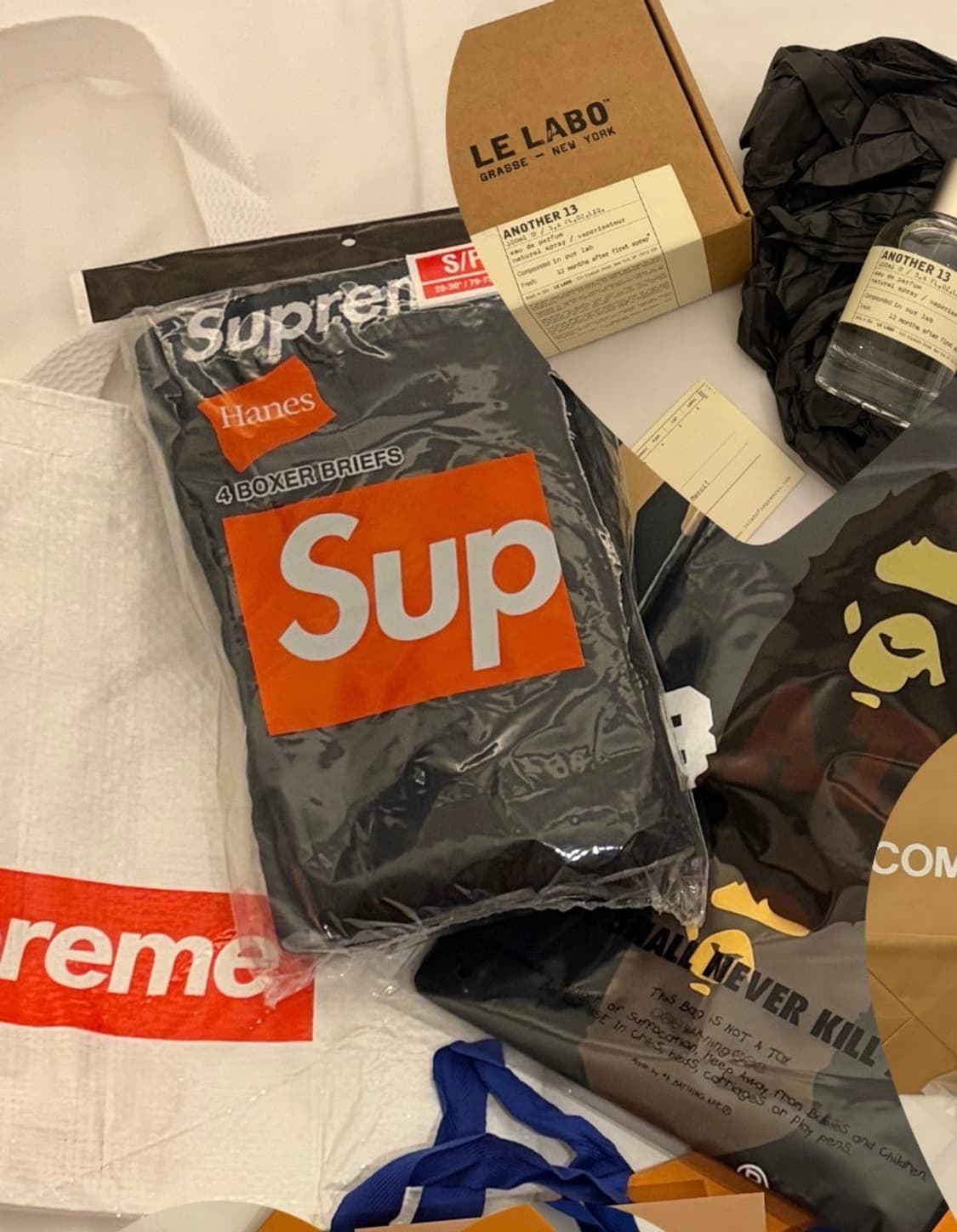 슈프림 팬티 블랙s 상품이미지1