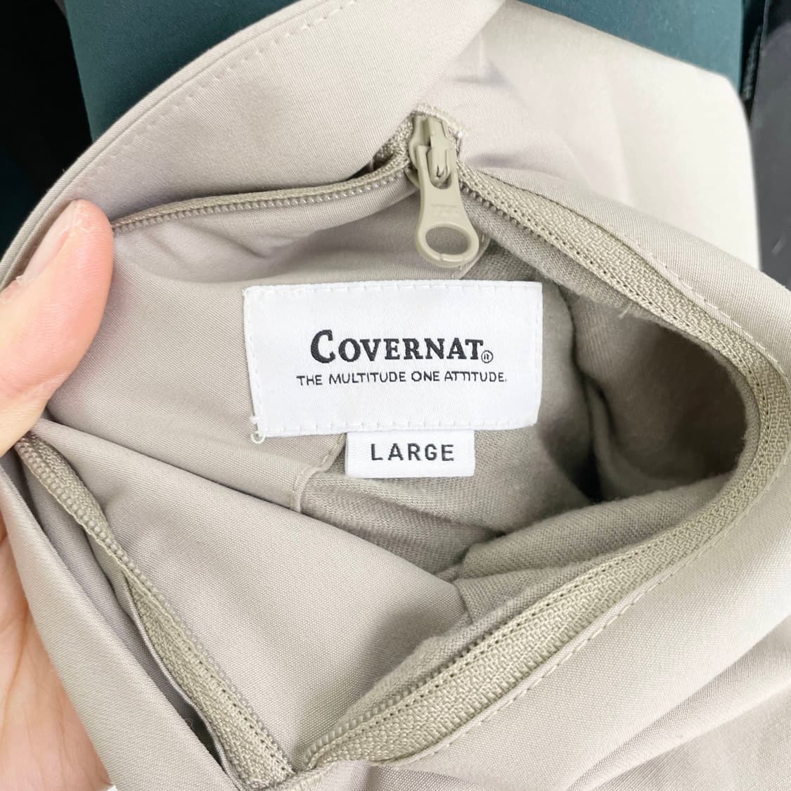 D2 커버낫 19F/W 리버서블 플리스 요트 파카 L사이즈 상품이미지5