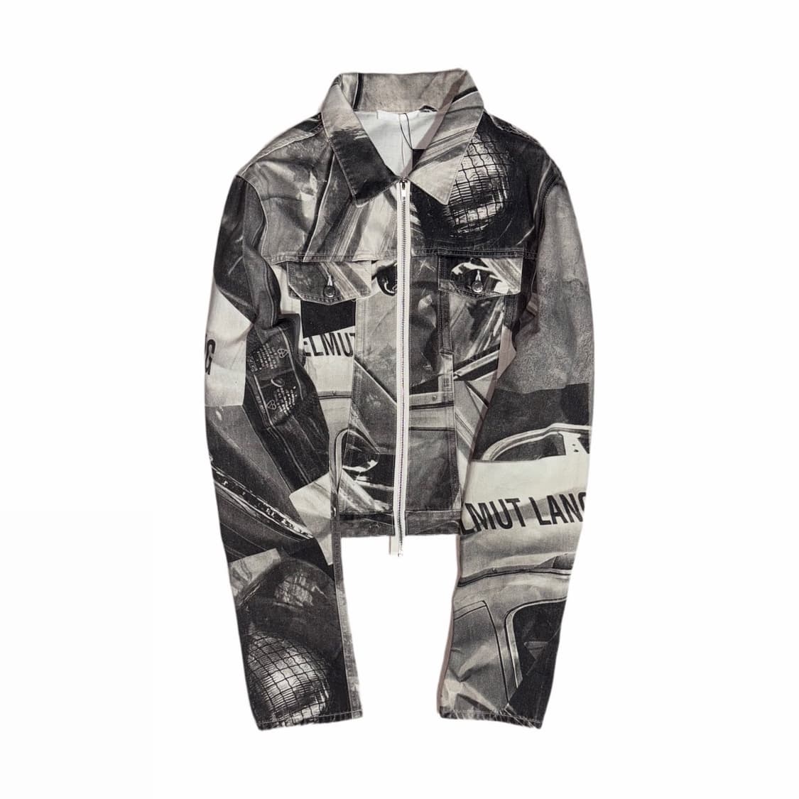 Helmut Lang Cuffed Denim Jacket 상품이미지1