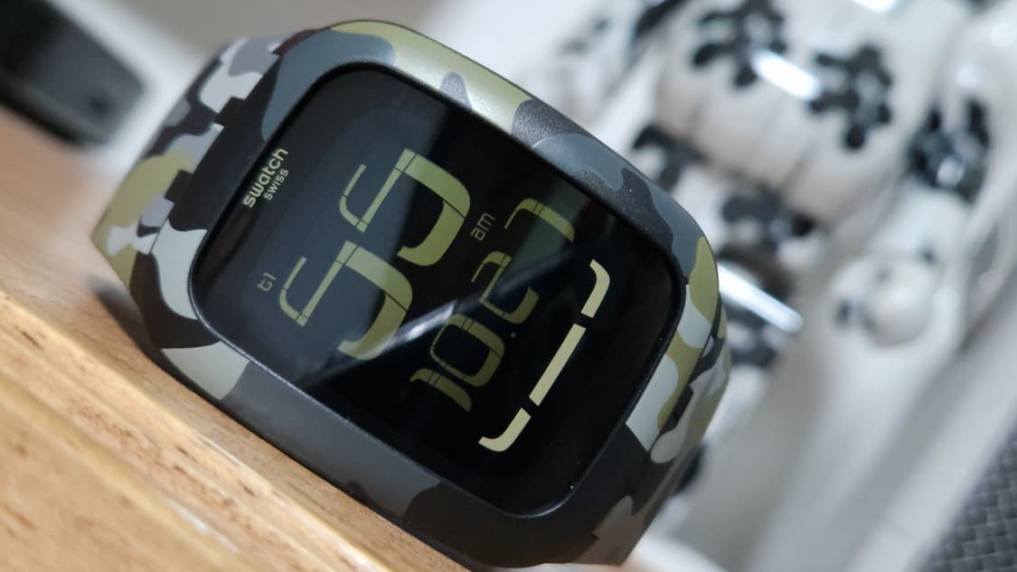 # SWATCH 스와치 터치 디지털 카모 레어모델 정품시계 급처 상품이미지10