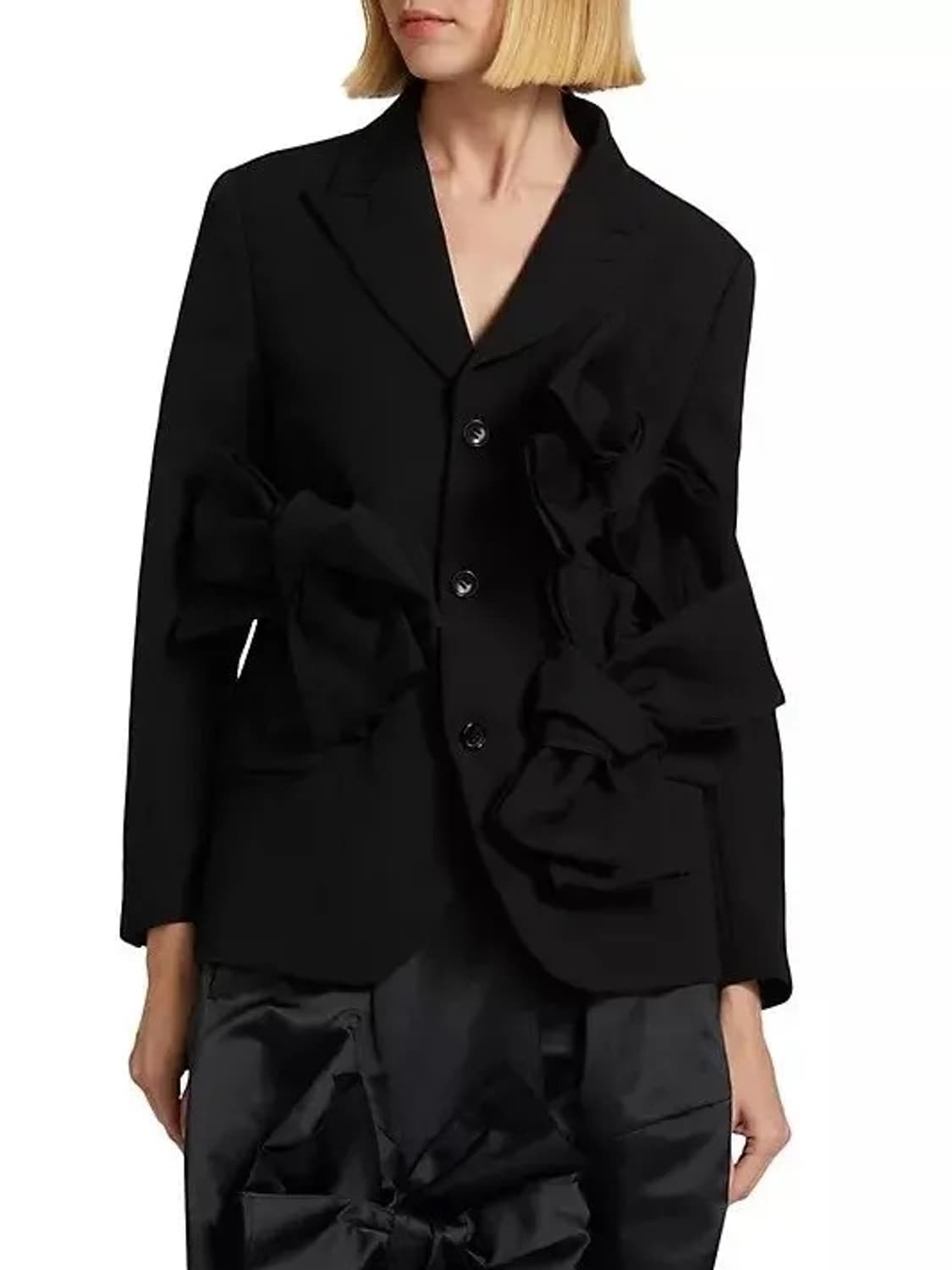 24aw Ribbon applique Blazer 상품이미지6