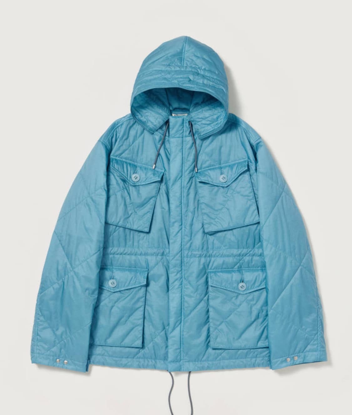 오라리 퀼티드 슈퍼 라이트 나일론 립스탑 필드 블루종 4size 상품이미지1