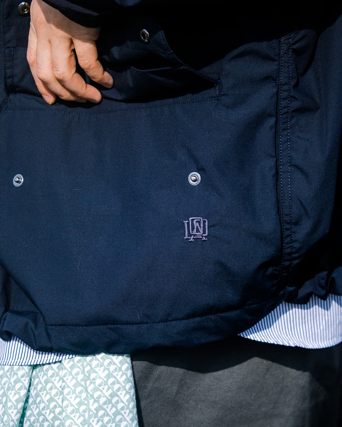 나나미카 hooded deck jacket L 새상품 상품이미지7