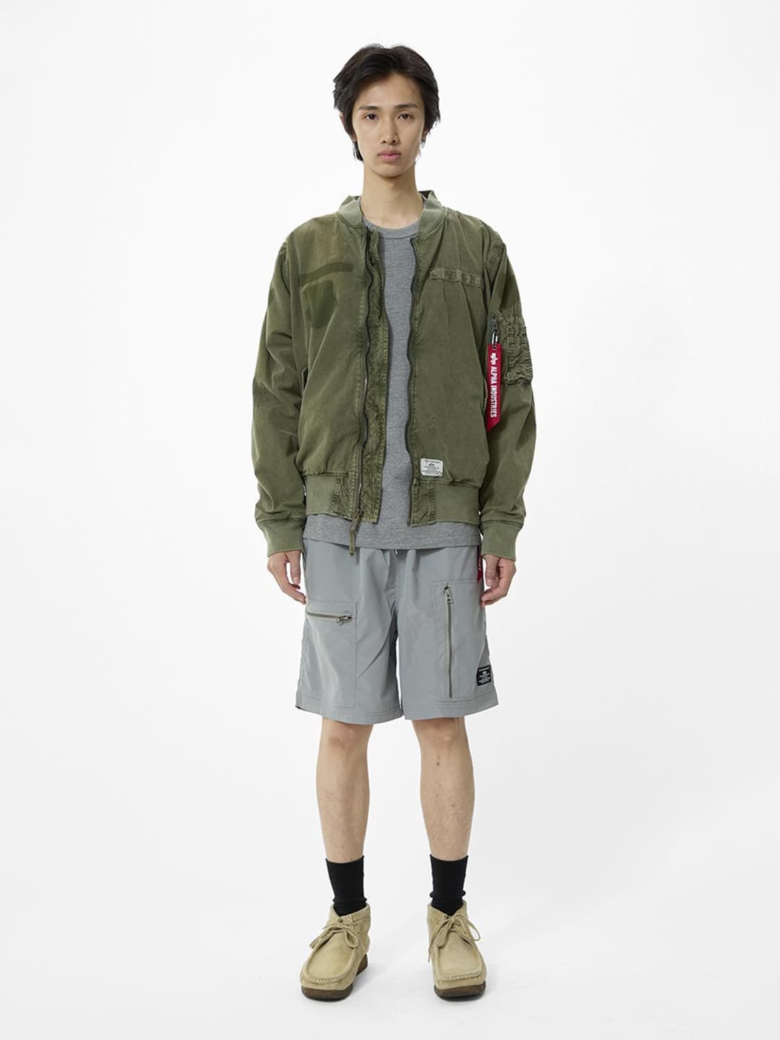 알파인더스트리 RIP AND REPAIR FLIGHT JACKET 자켓 상품이미지3