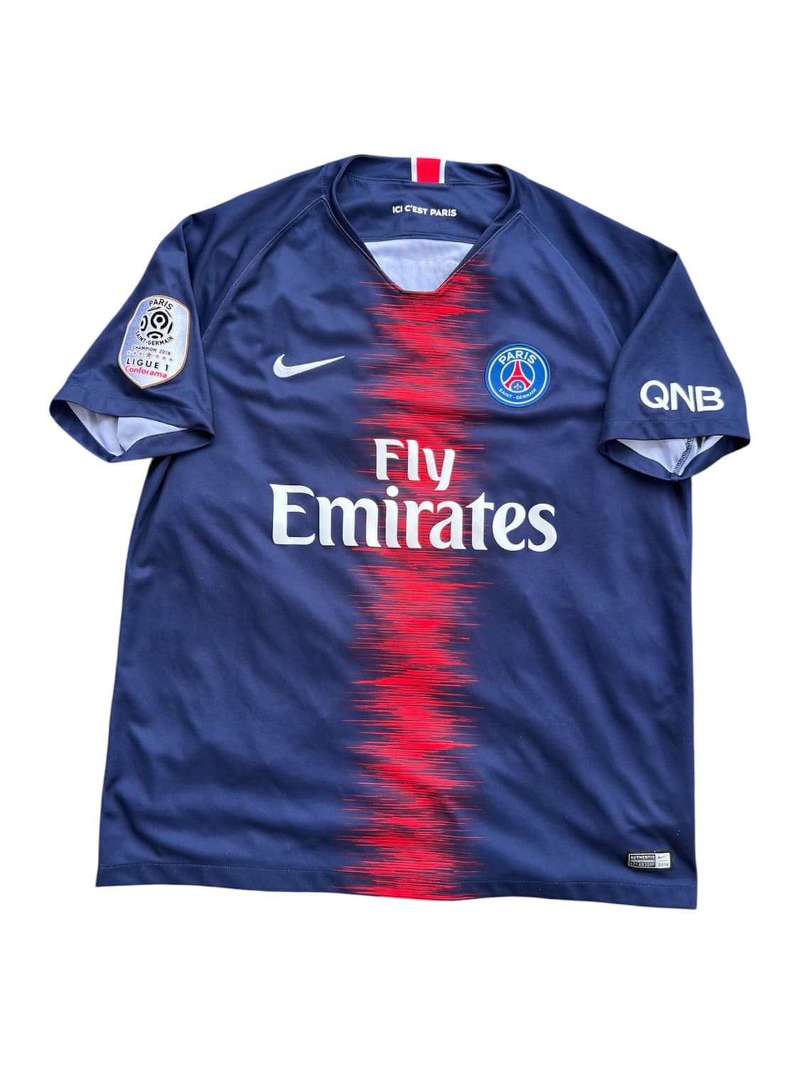 Nike 18-19 파리 생 제르망 티아고 실바 유니폼 상품이미지1
