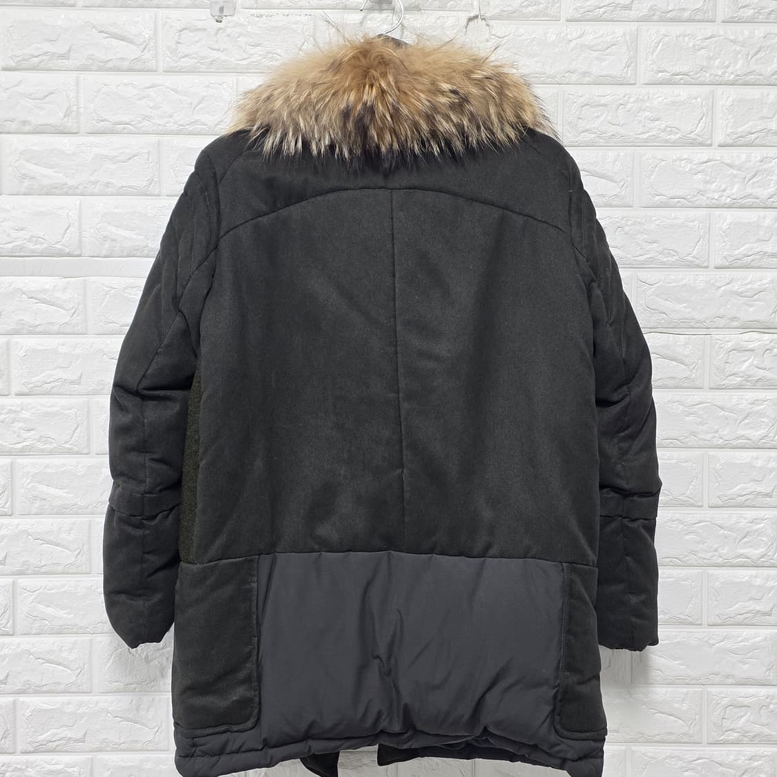 택포// 한섬 시스템 다운 패딩 L 상품이미지4