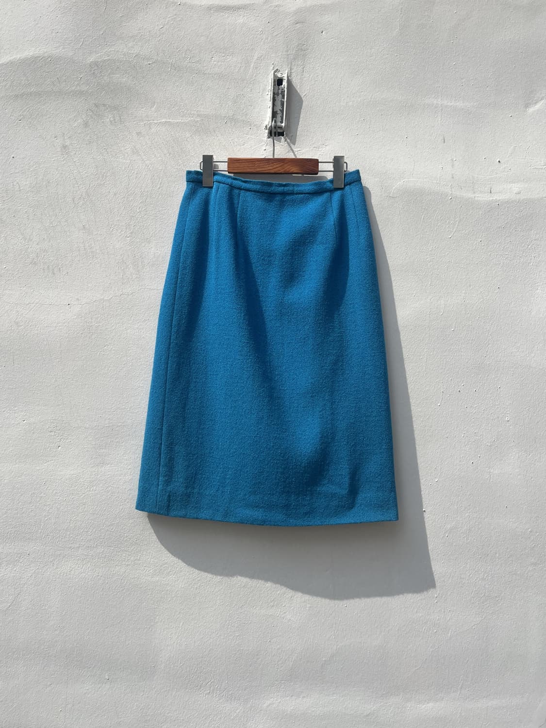 Vintage 부클 블루컬러 스커트  상품이미지2