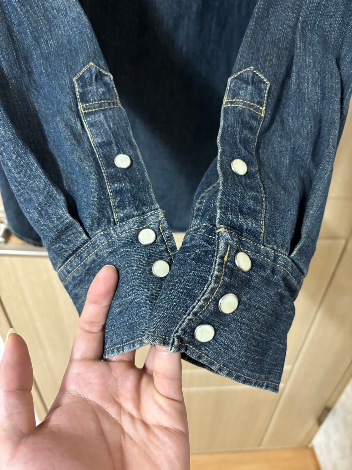 Levis 리바이스 레드탭웨스턴 데님 셔츠 상품이미지5
