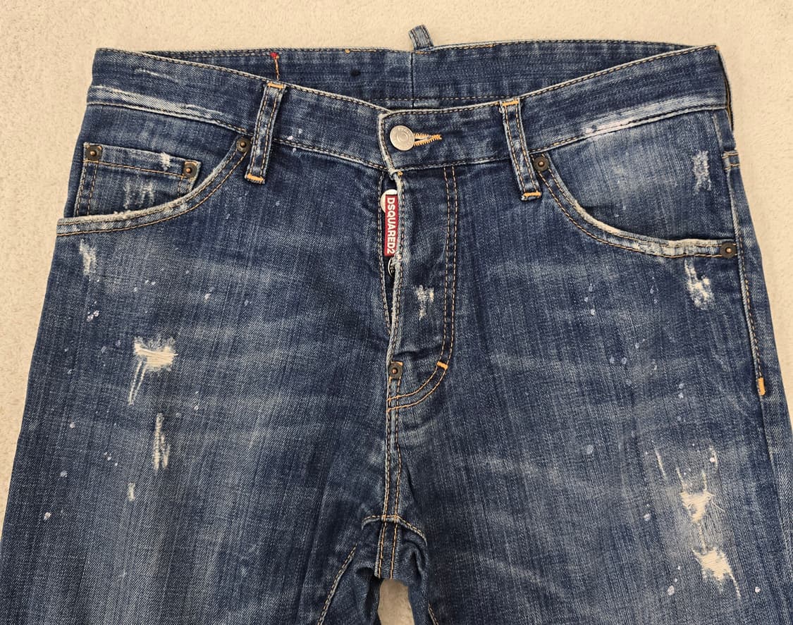 정품) 디스퀘어드2 페인팅 덧뎀진.
싸이즈 31.    71LA0871 상품이미지4