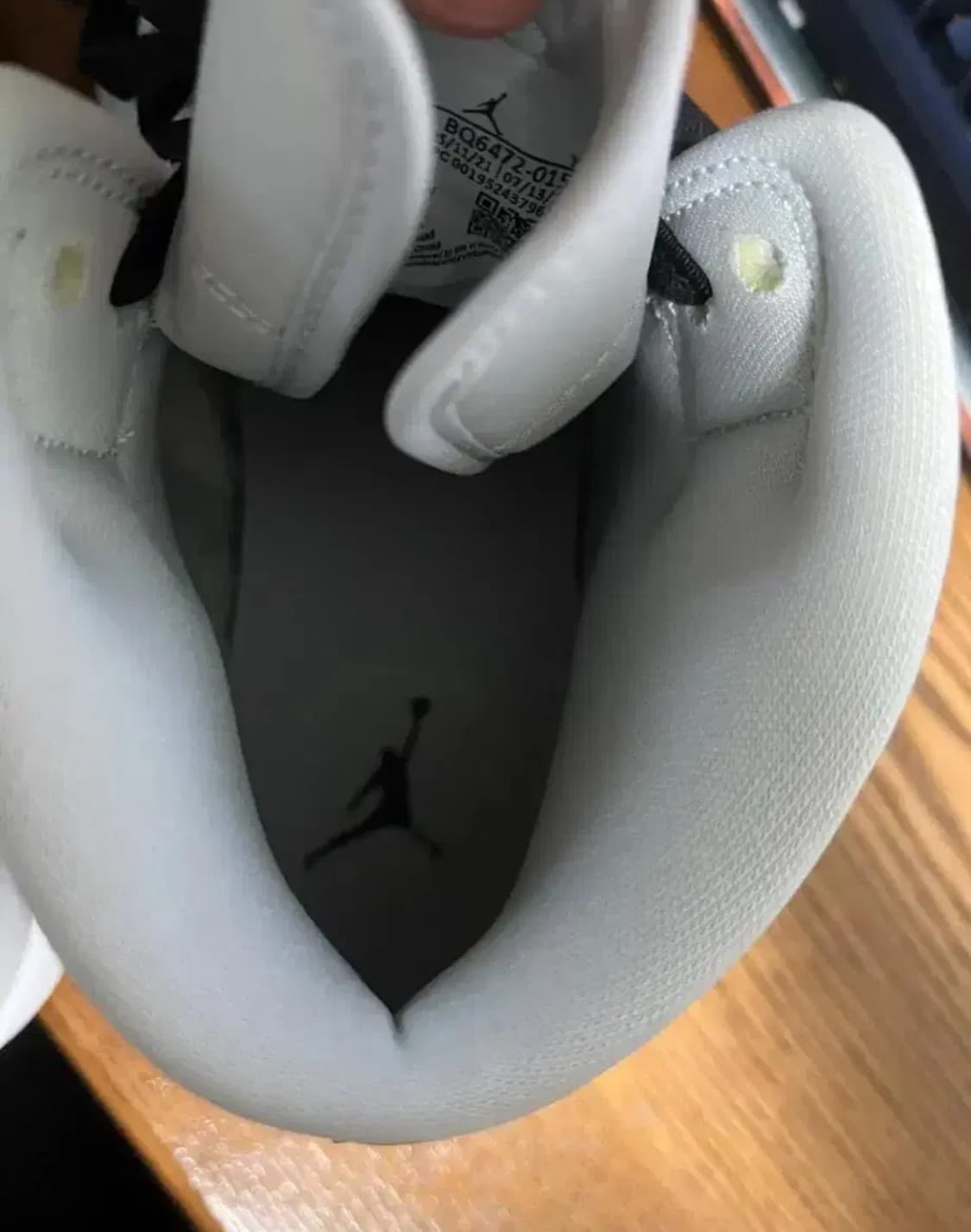 (W)조던1 그레이 포그 260 상품이미지4