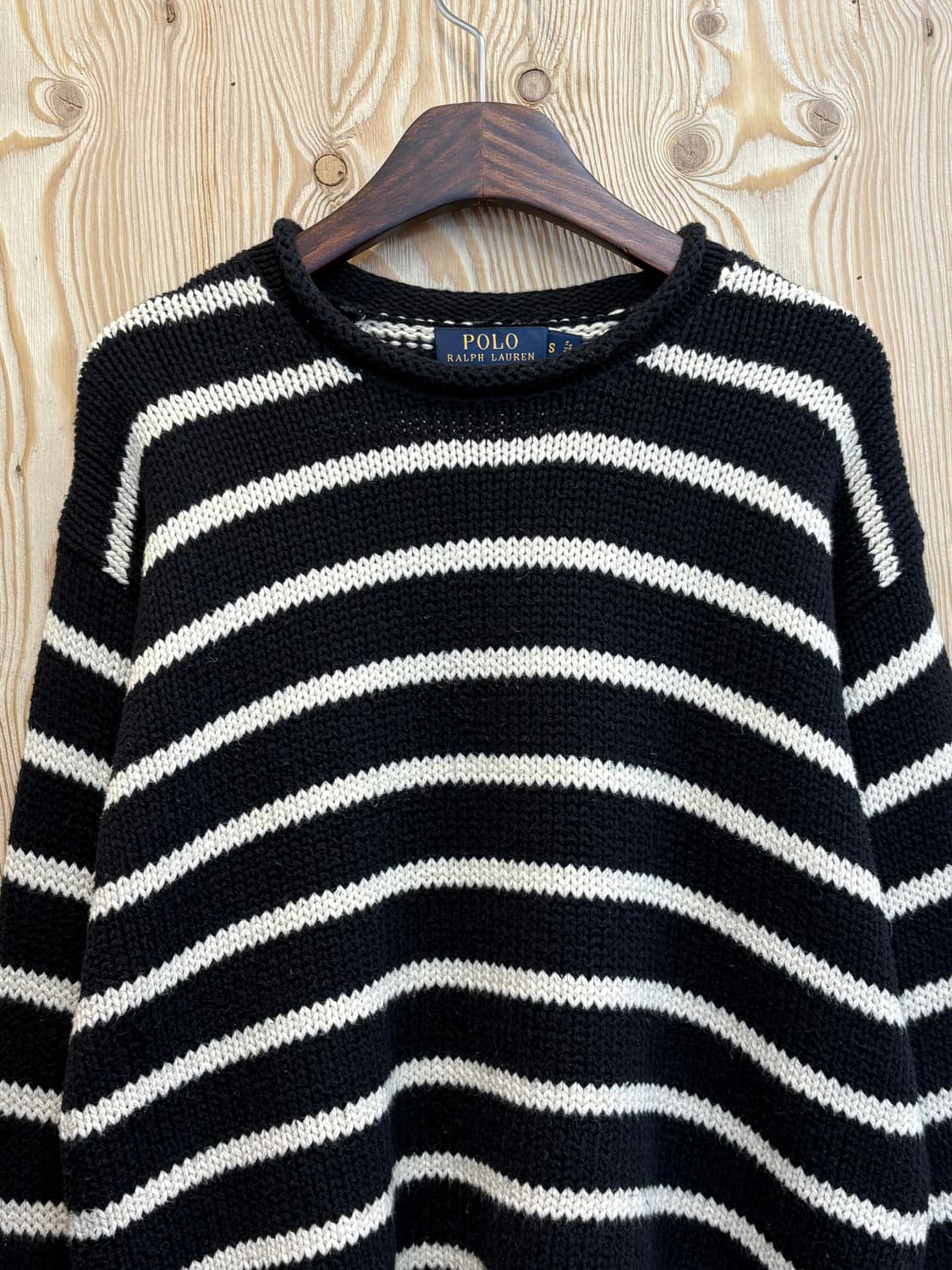 폴로 랄프로렌 스트라이프 크롭 니트 상품이미지3