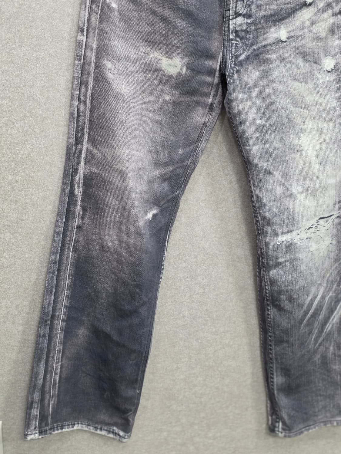 DNSR 그레이 워싱 데님 팬츠 상품이미지6