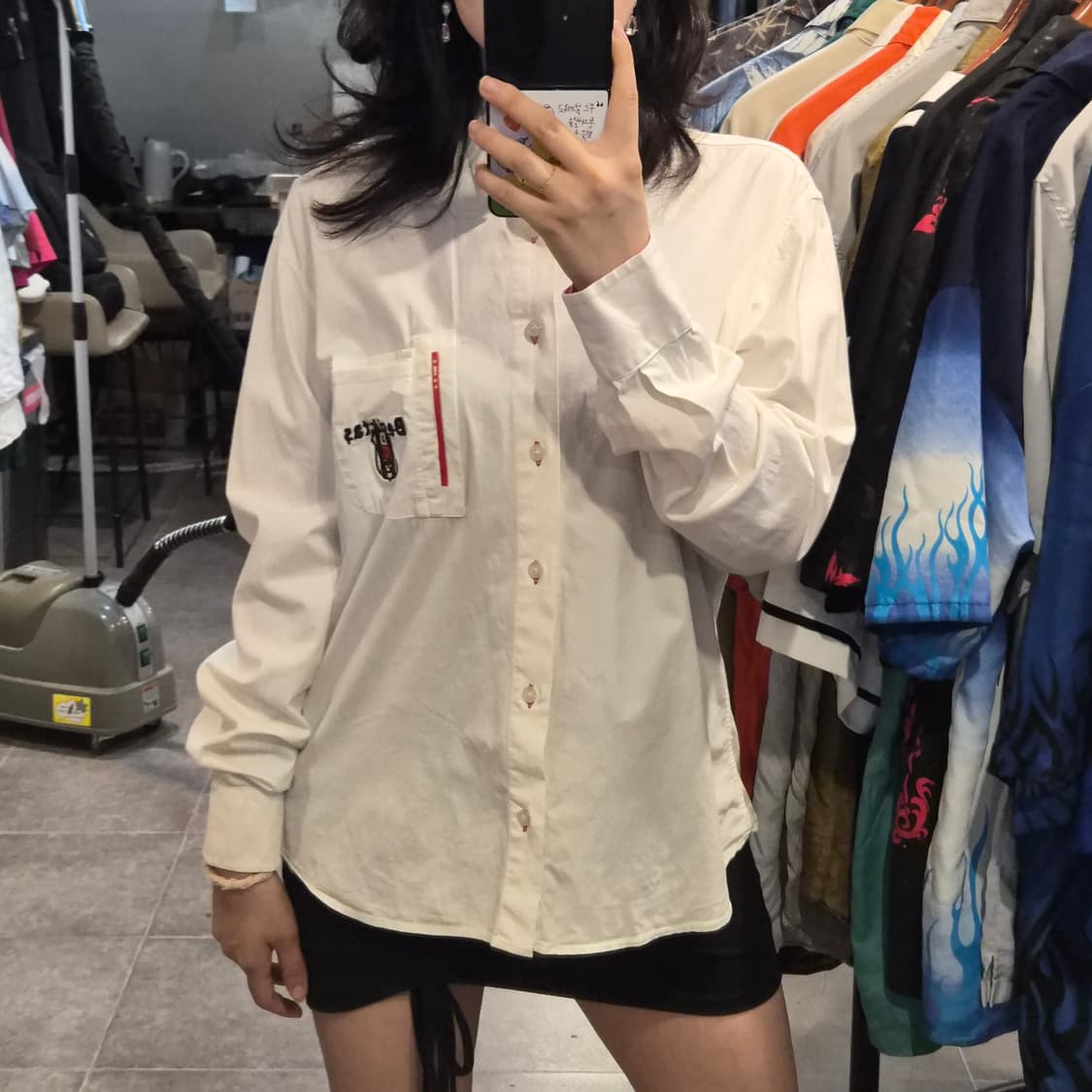 [NO.9] 빈티지 웨스턴 긴팔 셔츠 상품이미지1