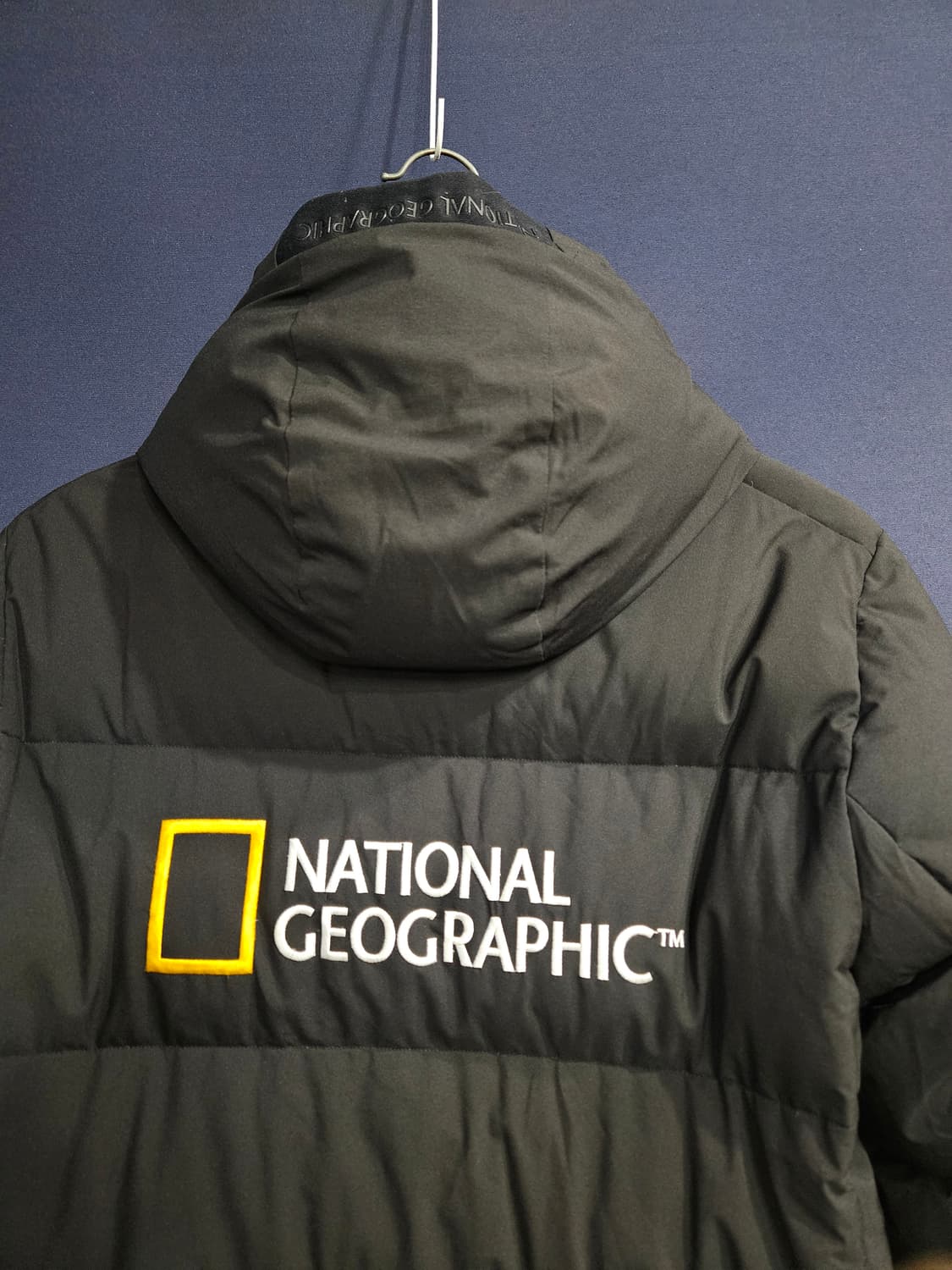 내셔널지오그래픽 블랙컬러 남성 95 덕다운 롱패딩  상품이미지9