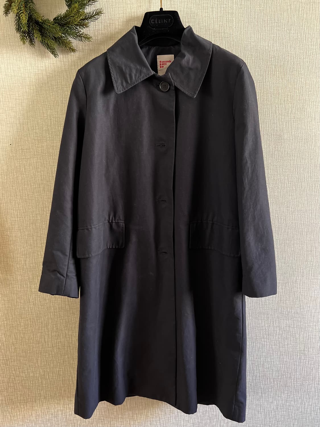 8seconds 면 코트 상품이미지1