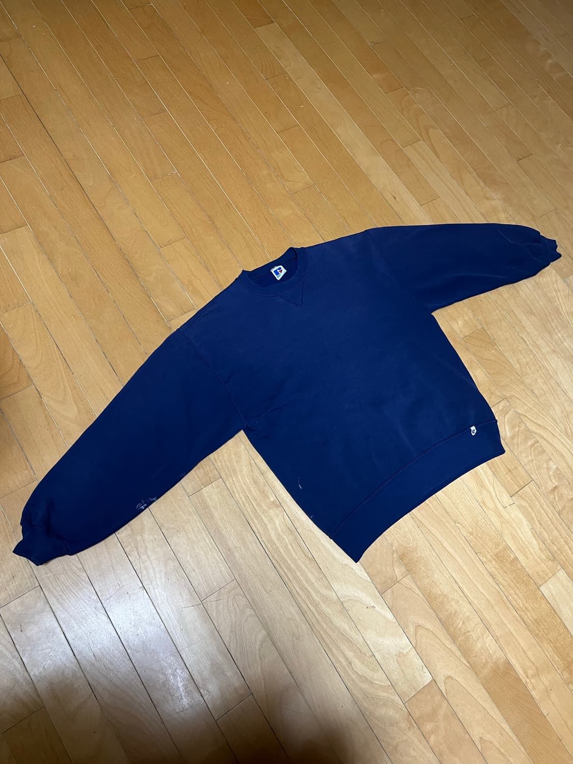 90s russell athletic 스웻 네이비 made in usa 상품이미지2