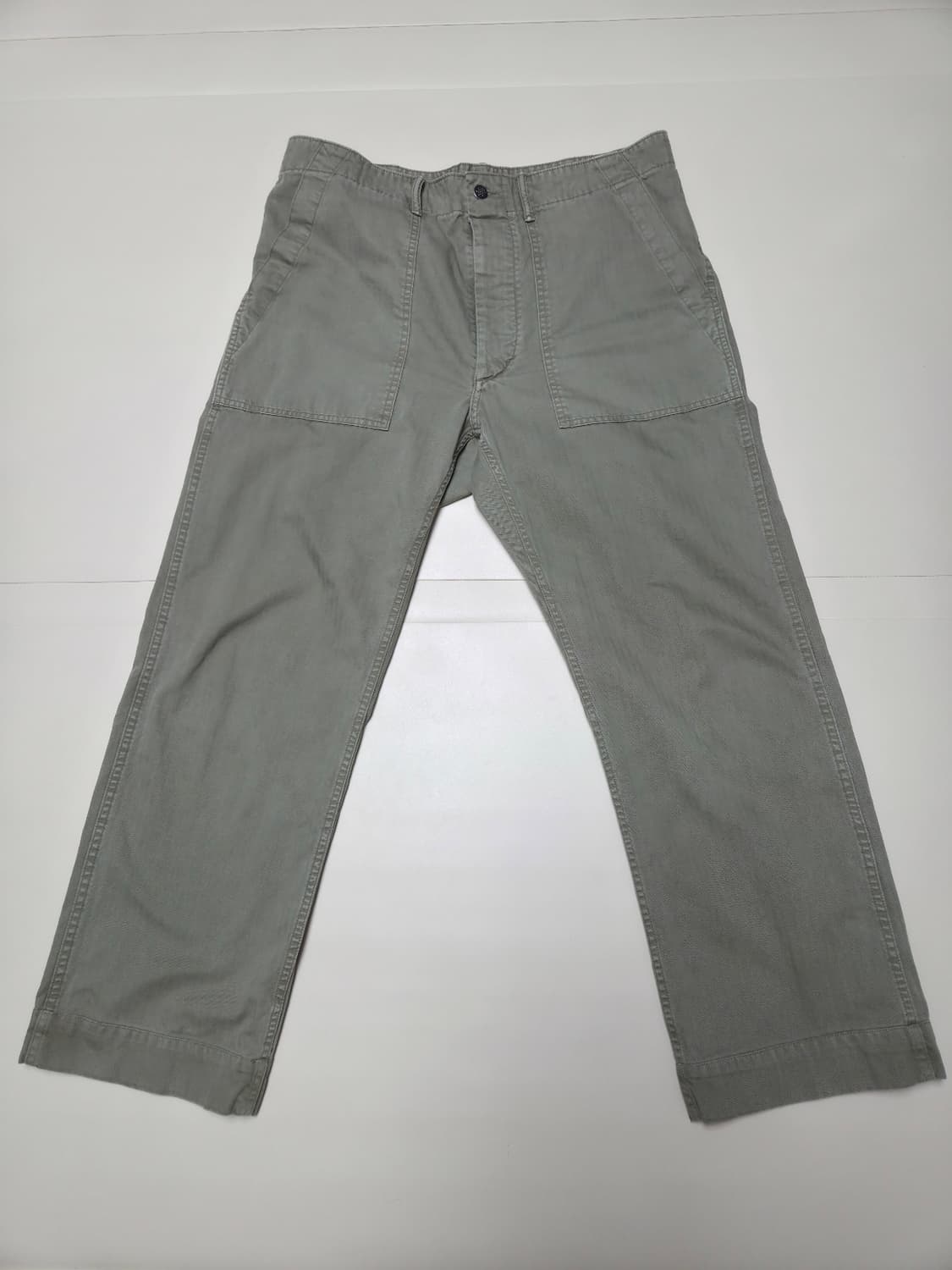 RRL(더블알엘) 헤링본 퍼티그 팬츠 34X32(기장수선 103cm) 팝 상품이미지1