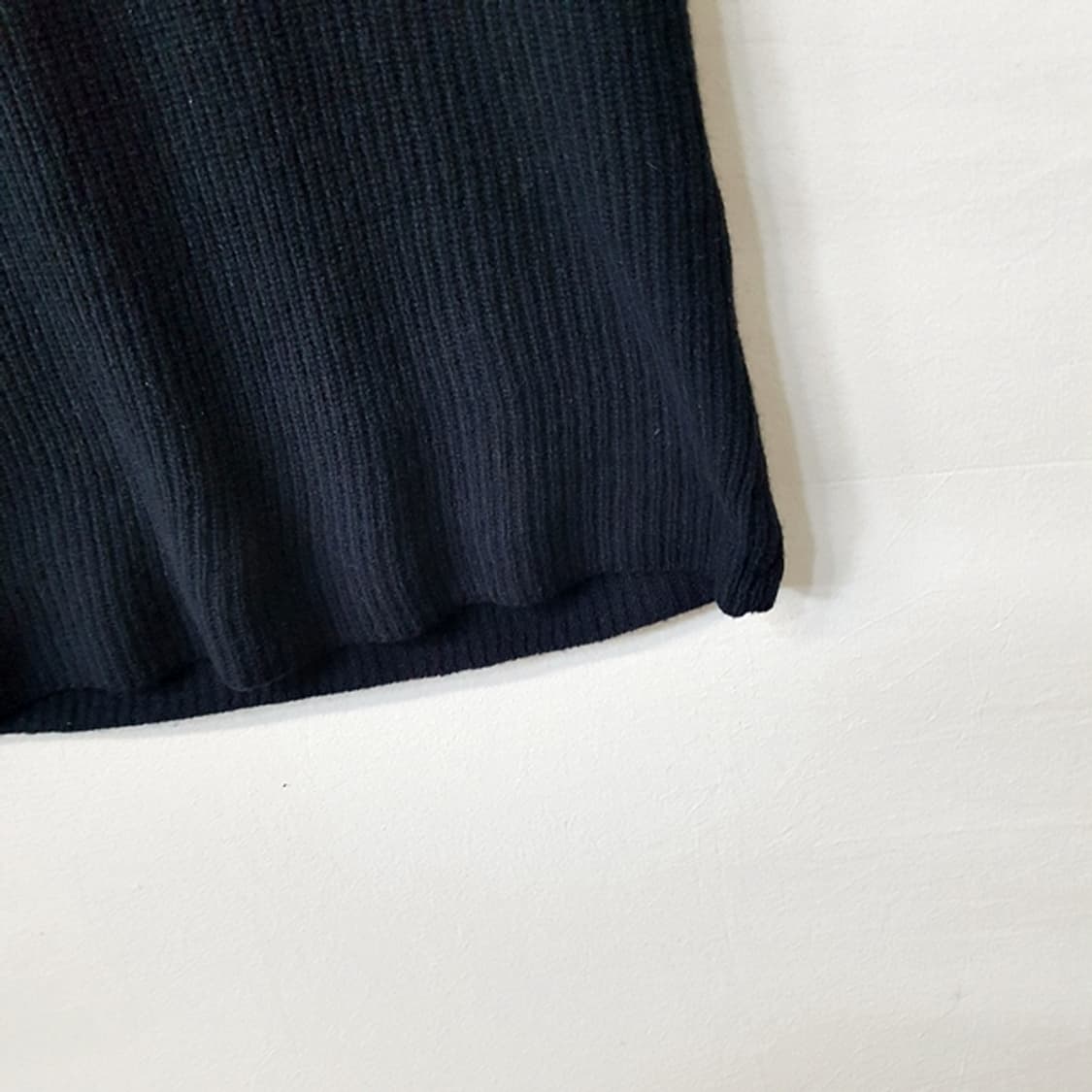 LEMAIRE 르메르 유니클로 모 100% 니트 조끼 네이비 상품이미지3