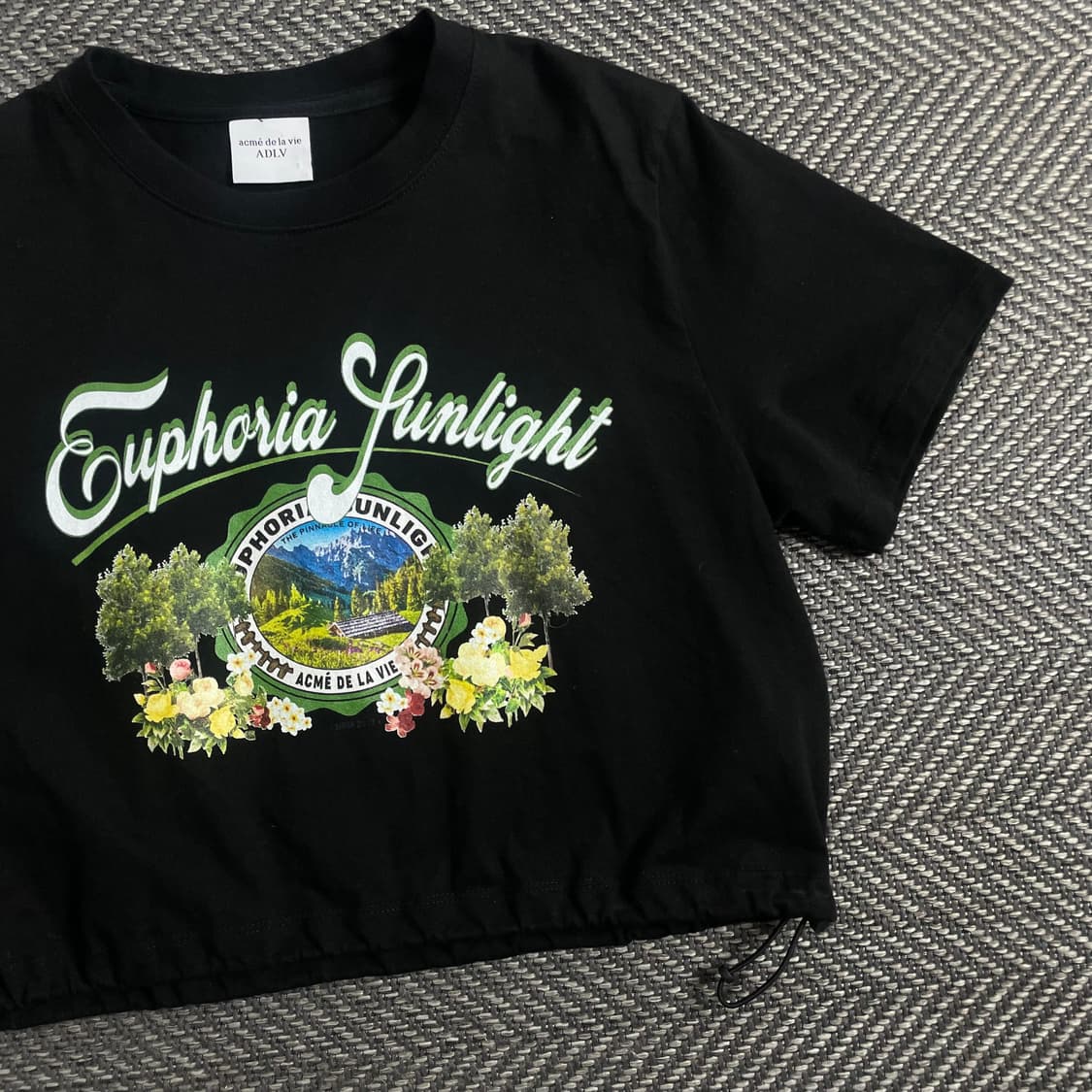 아크메드라비 빅로고 크롭 티셔츠o 3927 상품이미지2