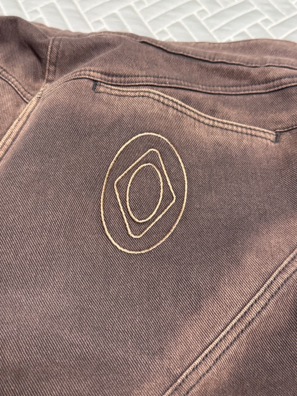 미스치프 부츠컷 브라운팬츠 상품이미지4