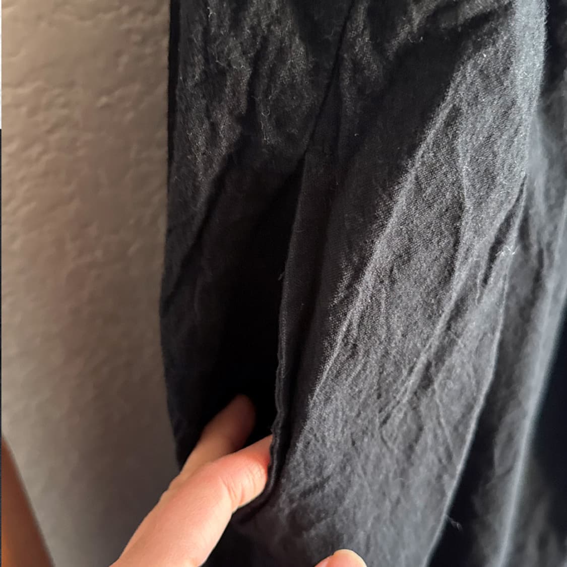 모카 안개 블랙 펀칭 원피스 상품이미지7