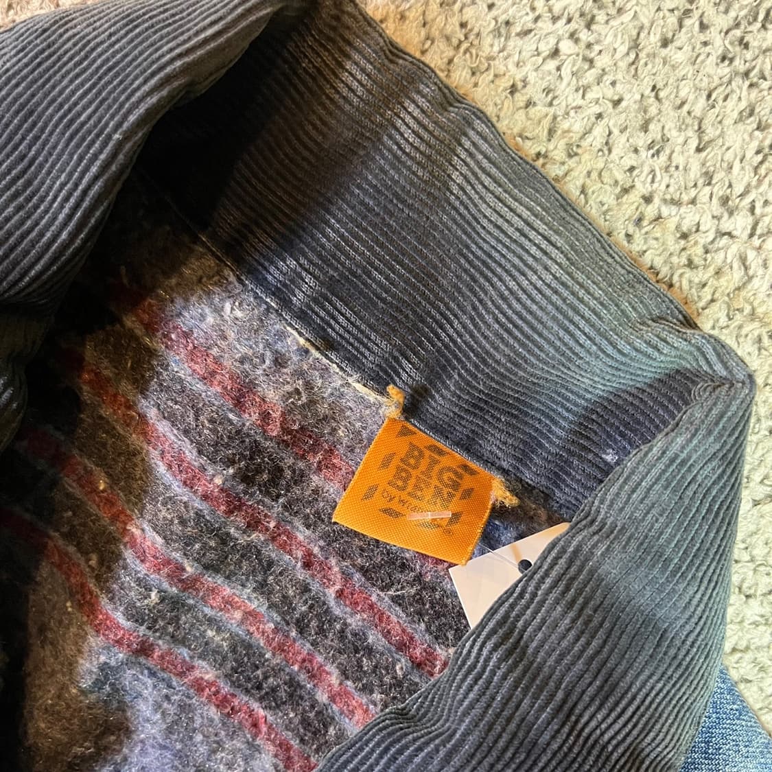 70s 랭글러 빅벤 데님 워크웨어 자켓 상품이미지4