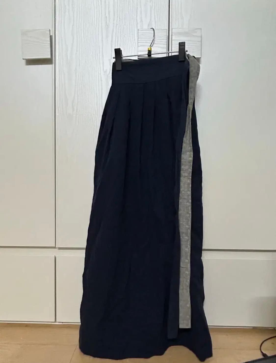 네이비 한복 치마 상품이미지2