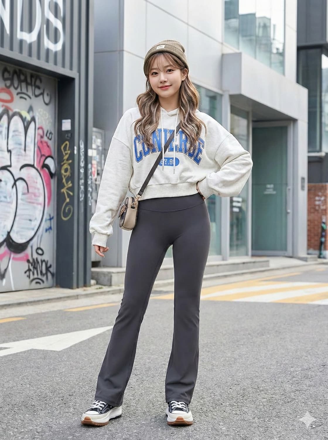 Andar 안다르 부츠컷 레깅스 상품이미지1