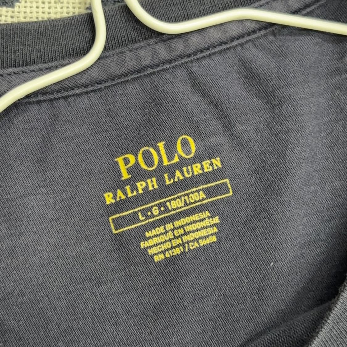 폴로 랄프로렌 자수 반팔티 L P00171 상품이미지3