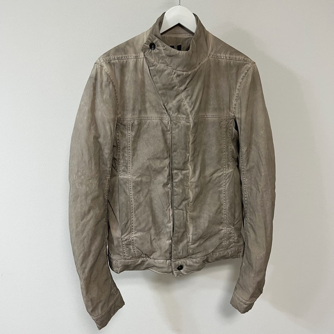 릭오웬스 13FW 다크쉐도우 더티 슬레이브 봄버 자켓 펄 상품이미지4