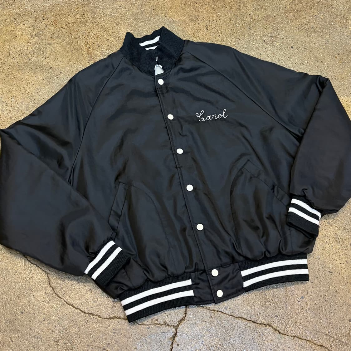 레어 90s Made in USA 빈티지 미키마우스 사틴 자켓 패딩자켓 상품이미지5