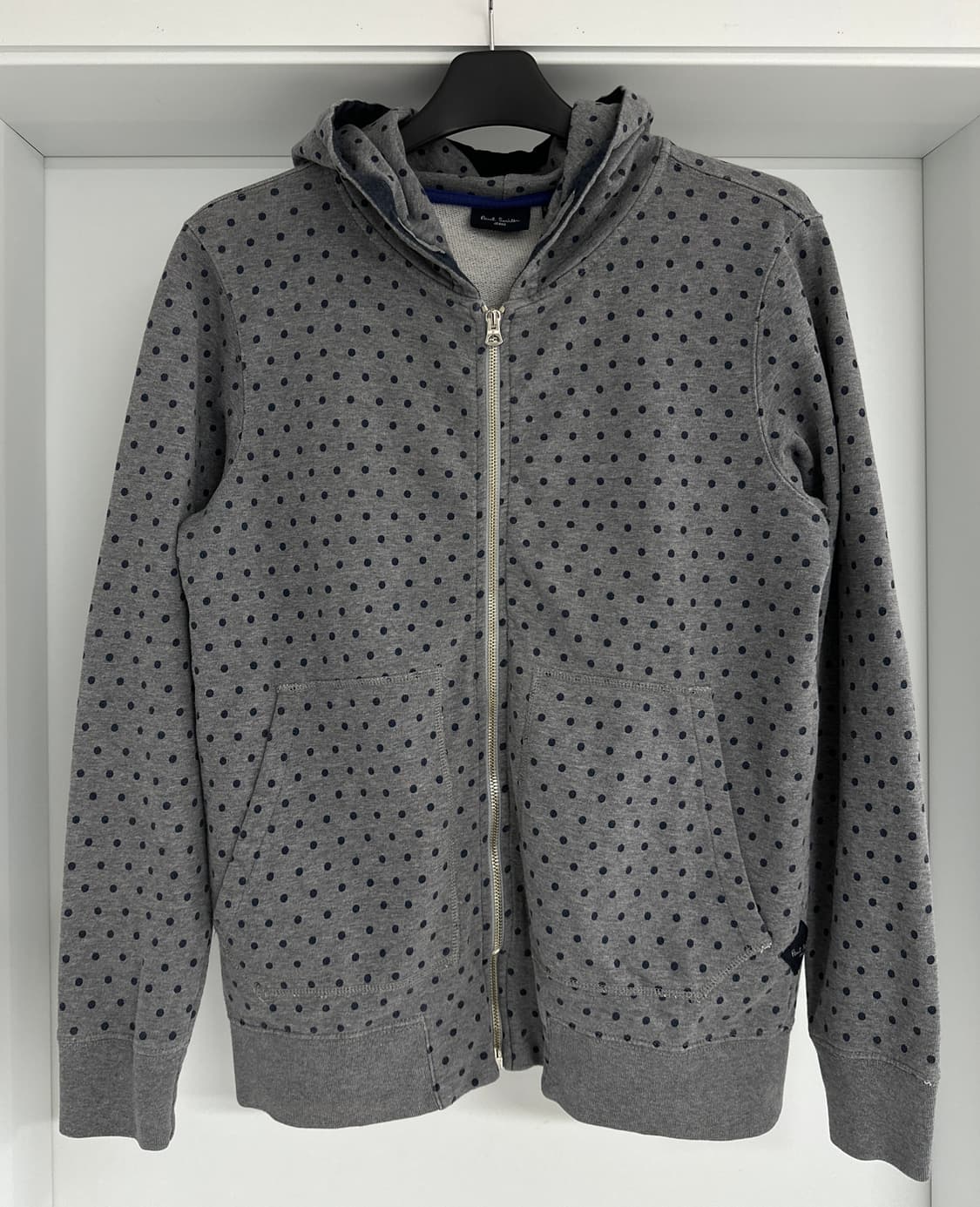 [폴 스미스] 남성 그레이 도트 후드 집업 상품이미지1
