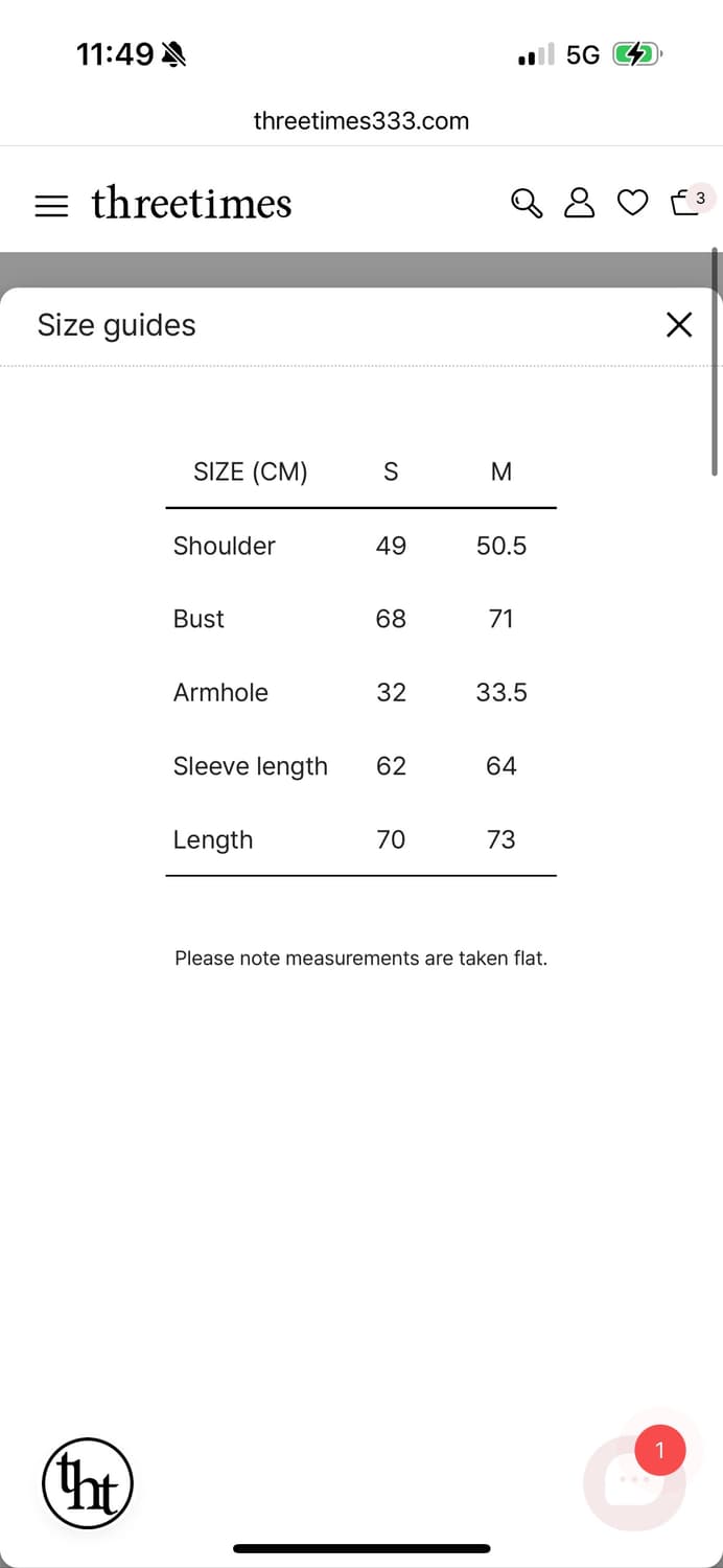 쓰리타임즈 스무디푸퍼자켓m 판매해요 상품이미지2
