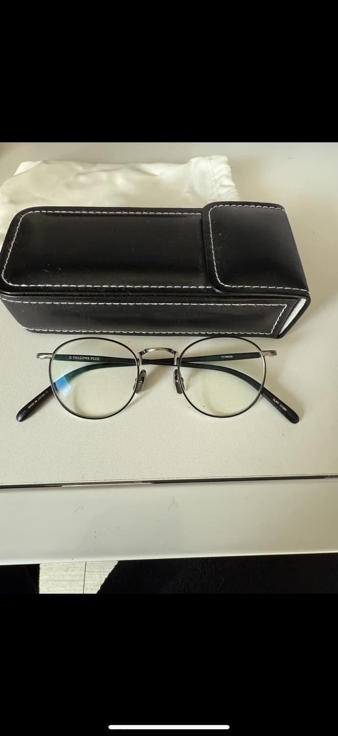 옐로우즈 플러스 클리프 CLIFF C13BK 티타늄 안경테 상품이미지1