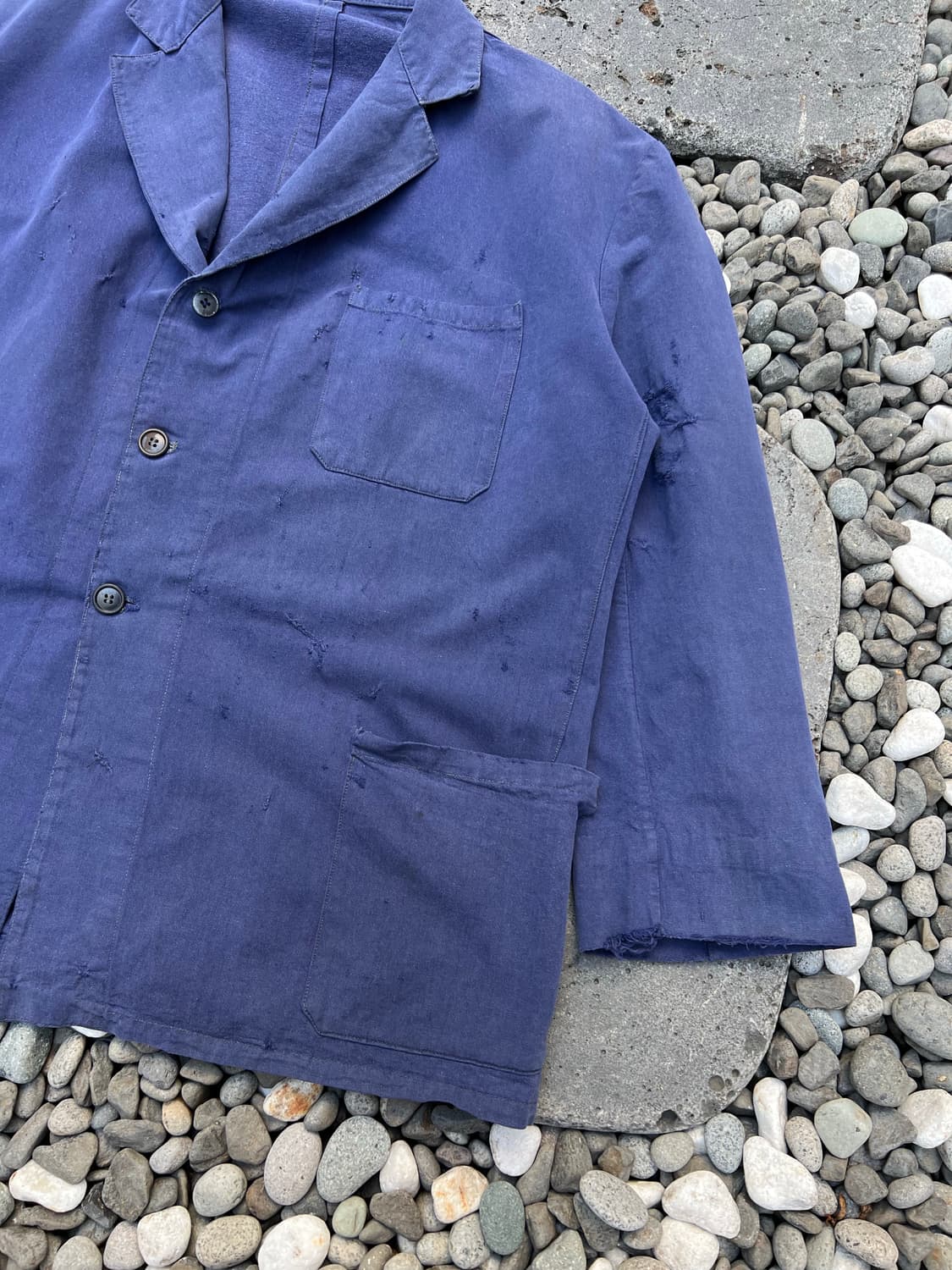 OLD VINTAGE FADED DISTRESSED 프렌치워크자켓 상품이미지5