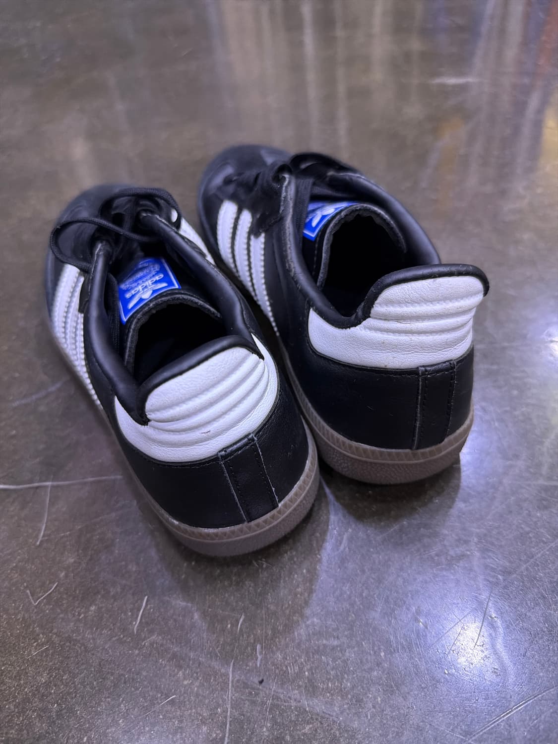 아디다스 OG 삼바 스니커즈 블랙 화이트 검 240 상품이미지7