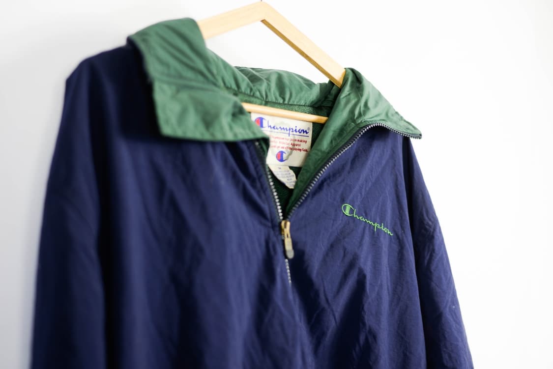 90s champion retro 챔피온 올드스쿨 바람막이 자켓(XL) 상품이미지1